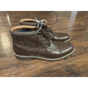 Guess Brown Ankle Boot Lace Up Men’s Sz:9M